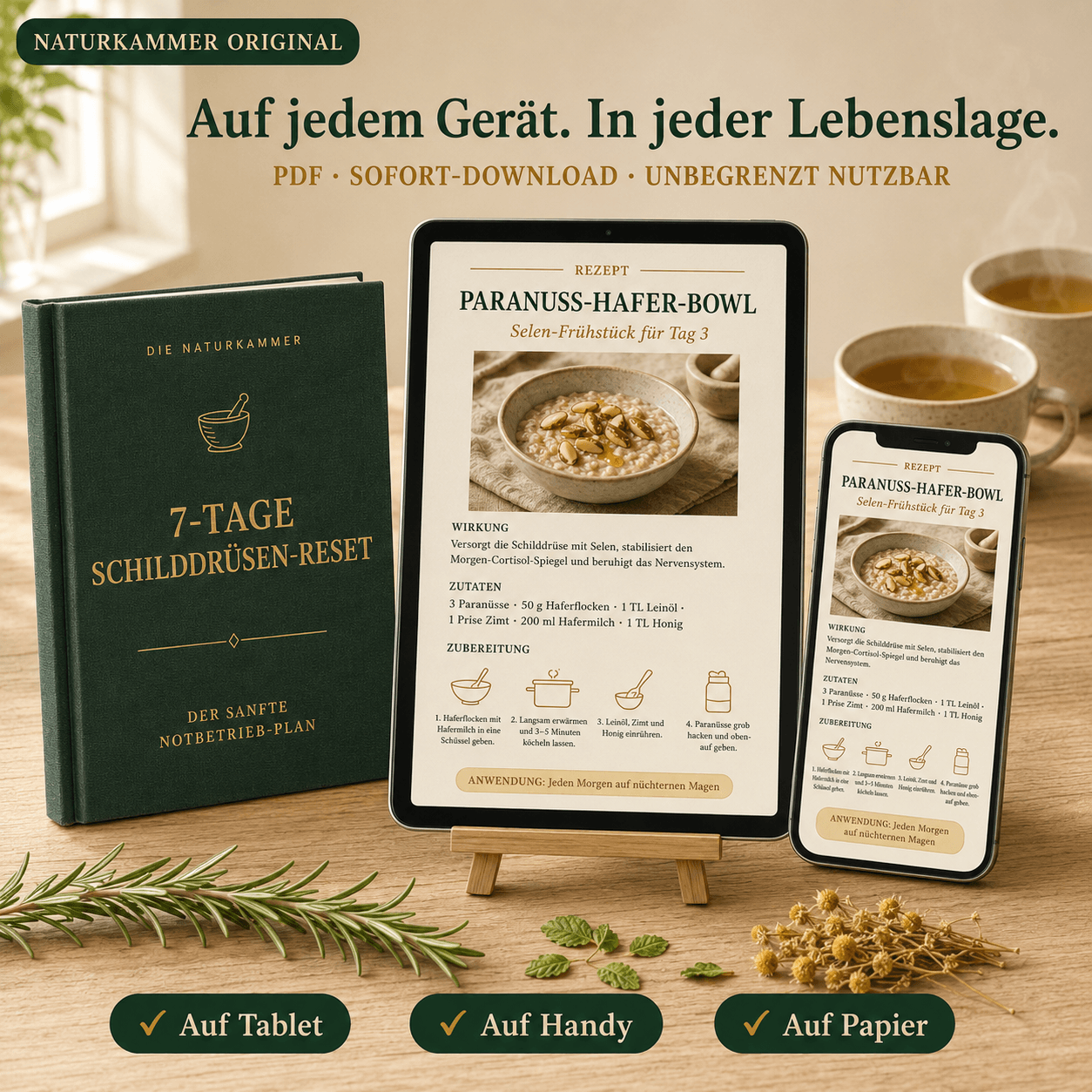 7-Tage Schilddrüsen-Reset Protokoll