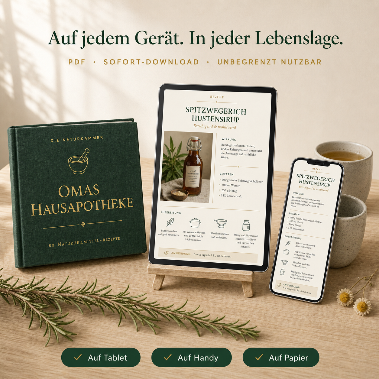 Die 10 Themengebiete von Omas Hausapotheke im Überblick